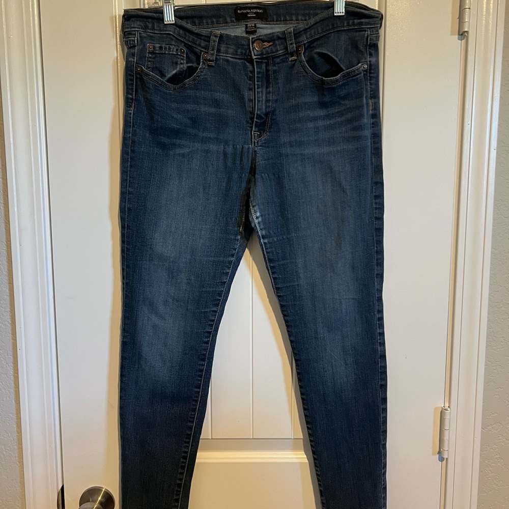Banana Republic Dark Blue Skinny Jeans